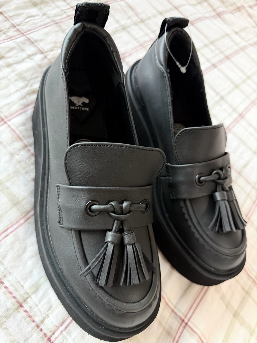 NWOT Rocket Dog Harper Tassel Slip-On Platform Loafers Women’s 7